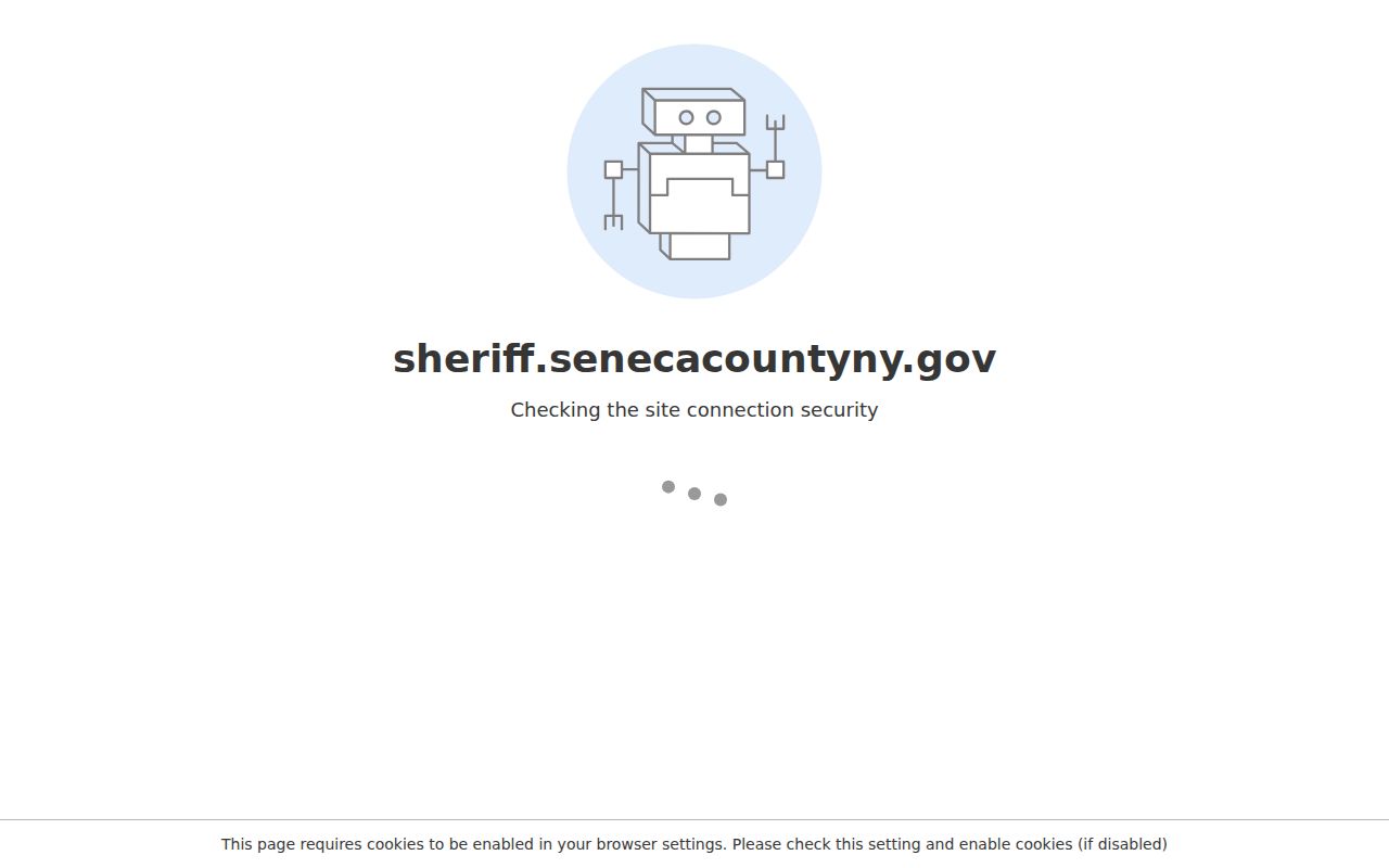 Seneca County criminal records sheriff office source